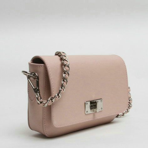2014 Prada saffiano calfskin shoulder bag BT0830 light pink